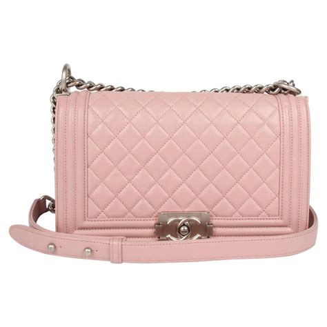 chanel le boy bag pink|chanel boy bag price.